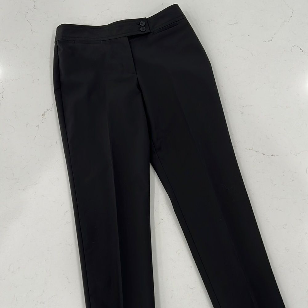 Talbots Heritage womens black career pants size 4P NWOT